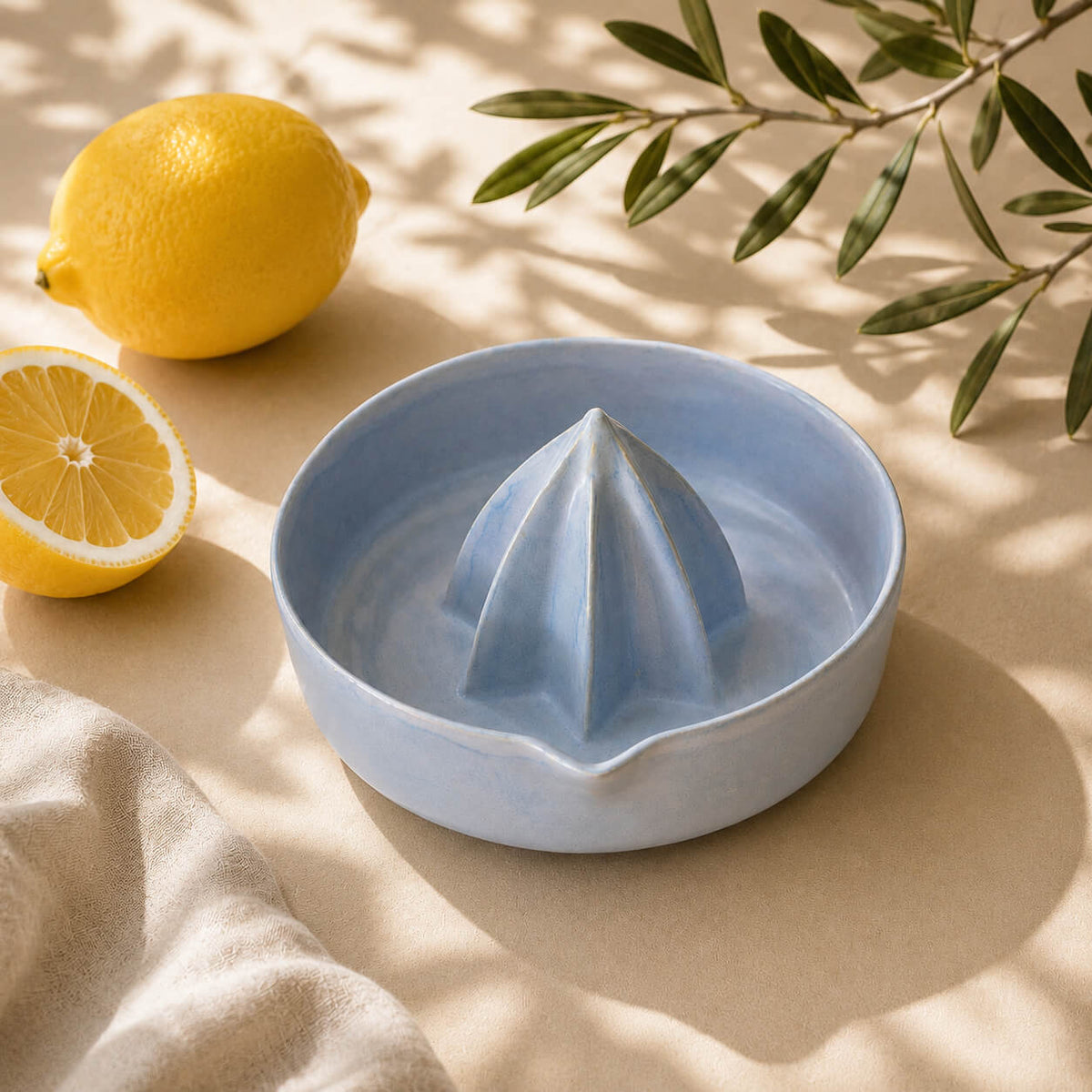 Porcelain Citrus Juicer – Lemon Squeezer & Reamer Bowl