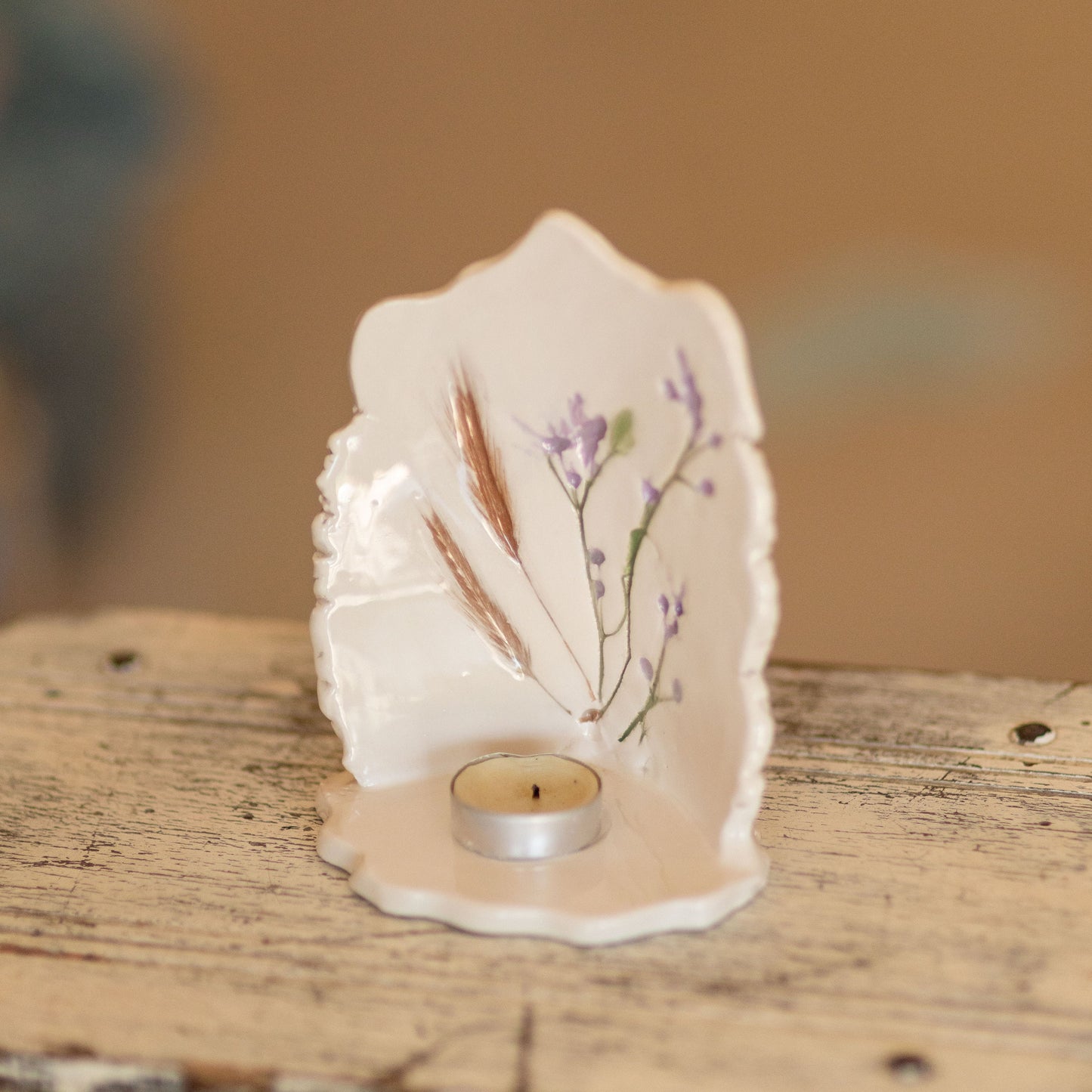 Tea Light Holder - Best Gift Ever, Authentic Tea Light Stand, Flower Home Decor