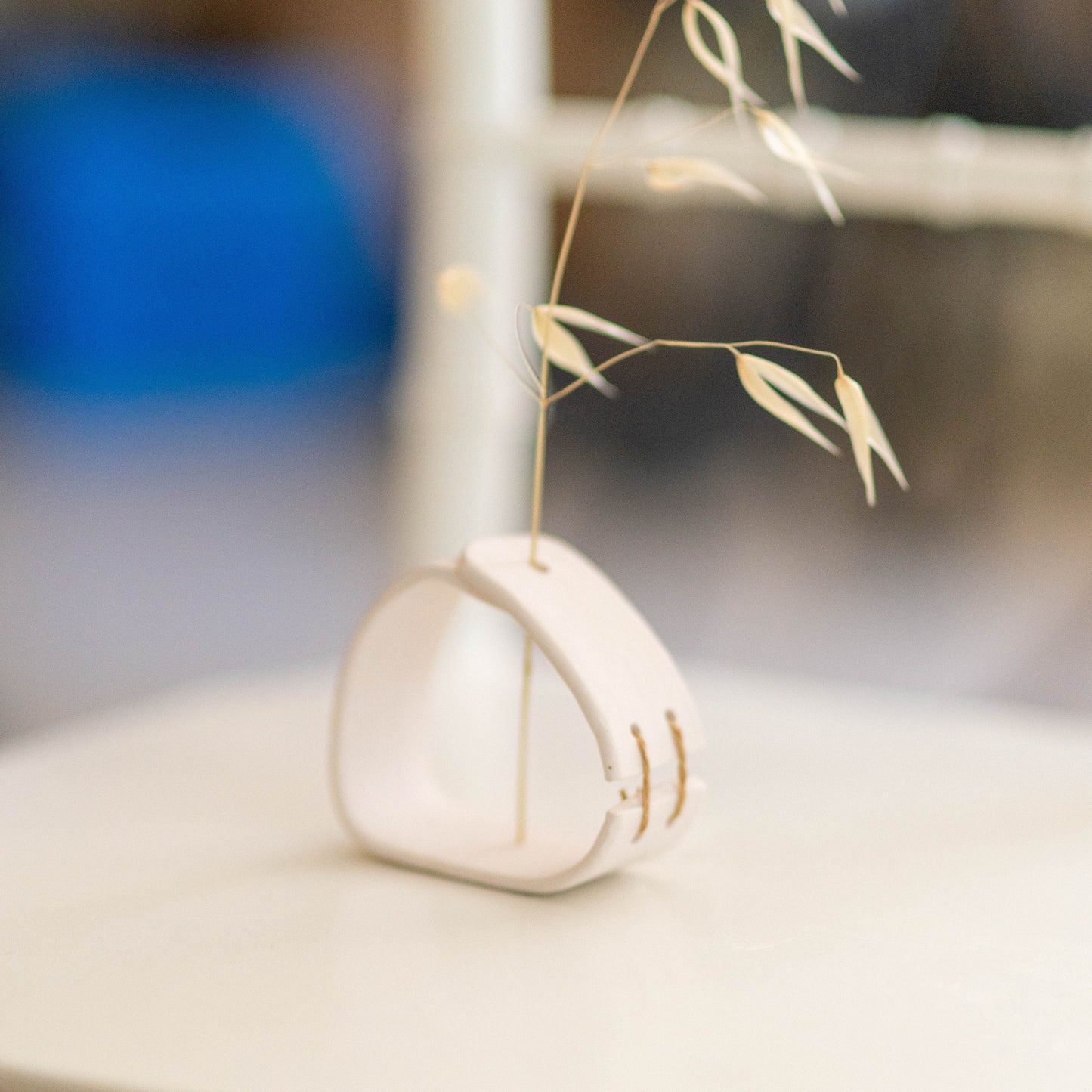 Clay Vase, Handmade Tabletop Decor, Scandinavian Inspired, Handcrafted