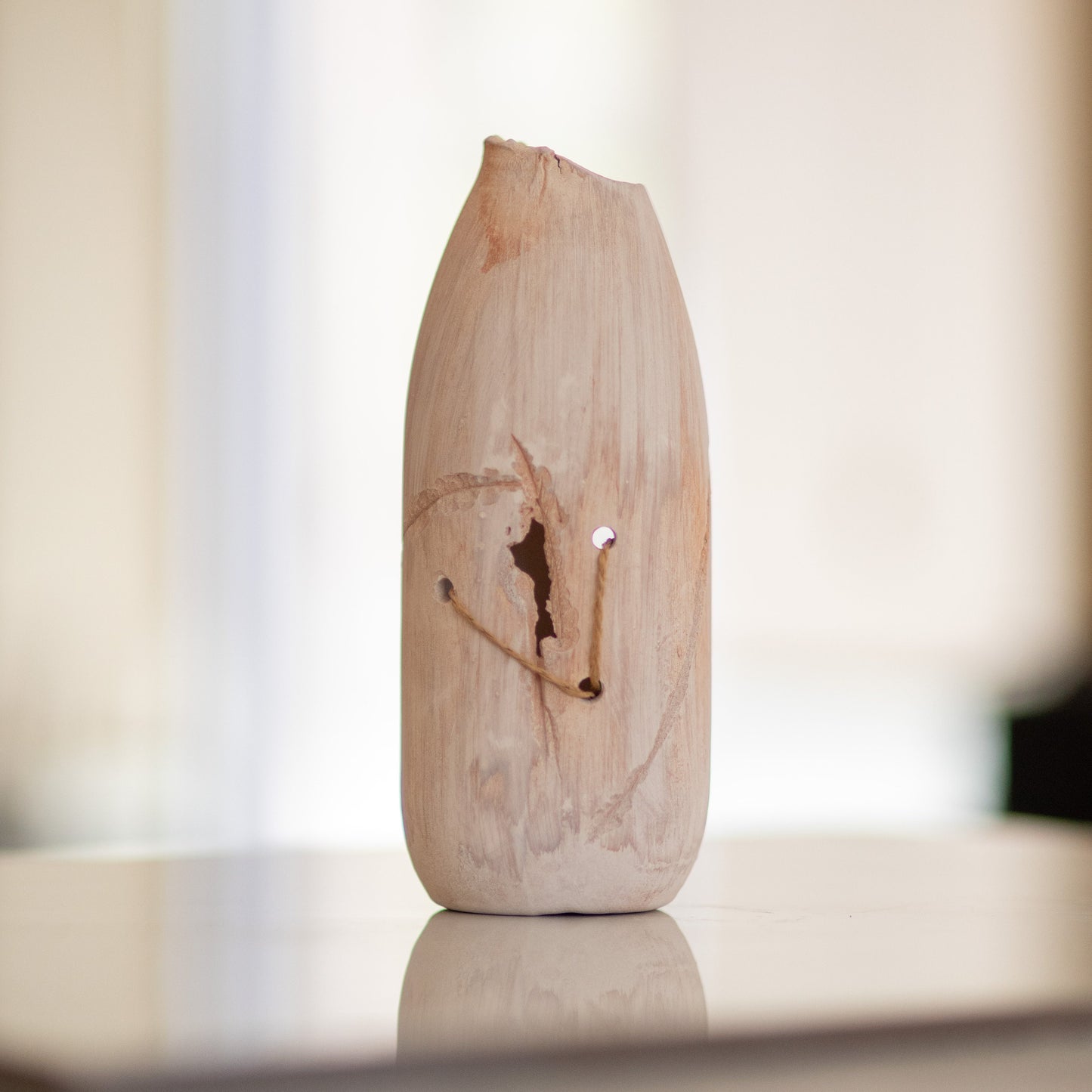 Fall Home Decor, Ceramic Vase, Rustic Home Decor, Dried Flower Vase