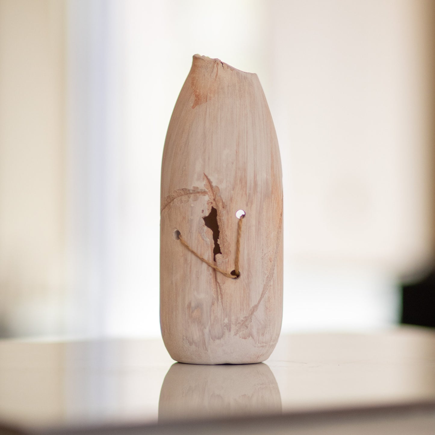 Fall Home Decor, Ceramic Vase, Rustic Home Decor, Dried Flower Vase