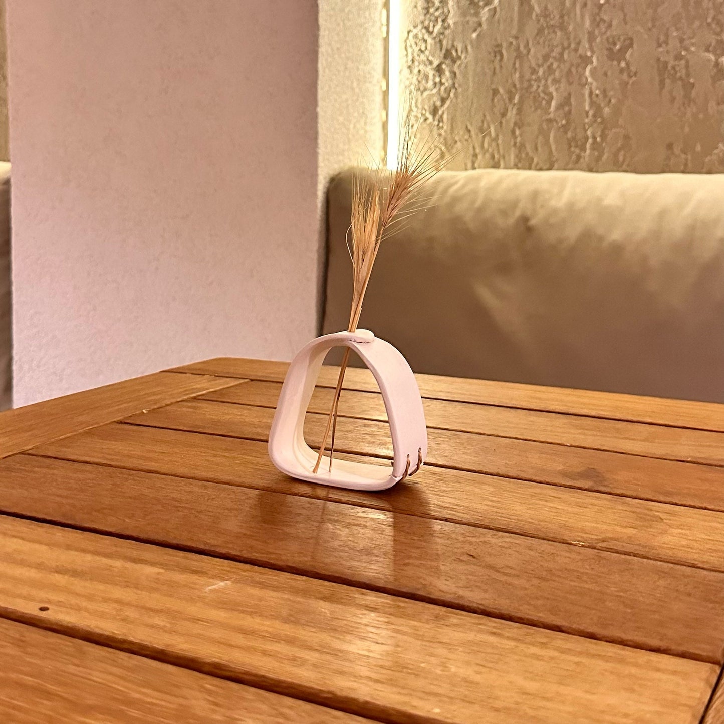 Clay Vase, Handmade Tabletop Decor, Scandinavian Inspired, Handcrafted