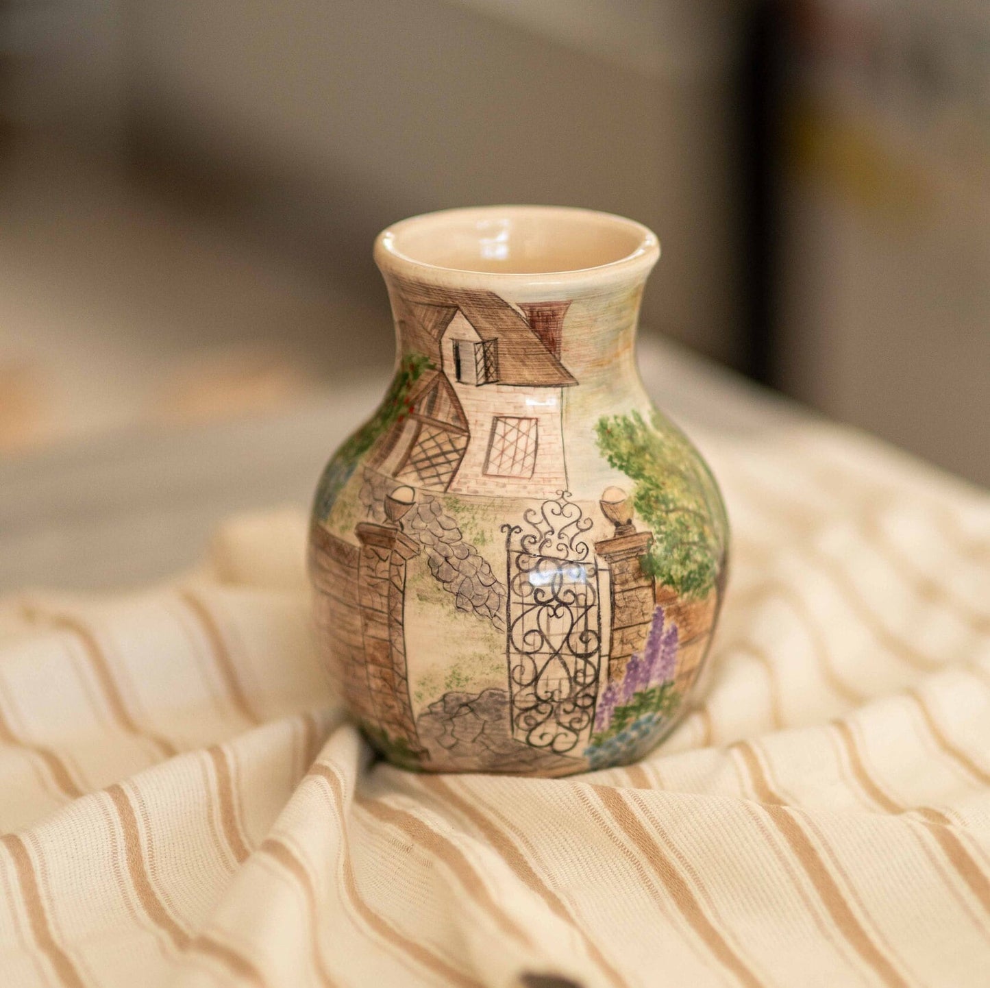 Fall Decor, Handmade Vase, Ceramic Flower Vase, Decorative Vase, Fall Home Decor