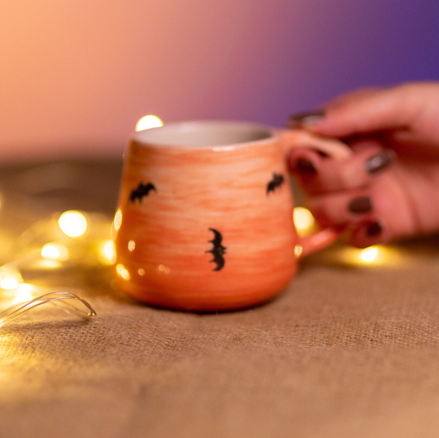 Halloween Mug, Handmade Funny Halloween Coffee Cup, Sexy Halloween Ghost Mug