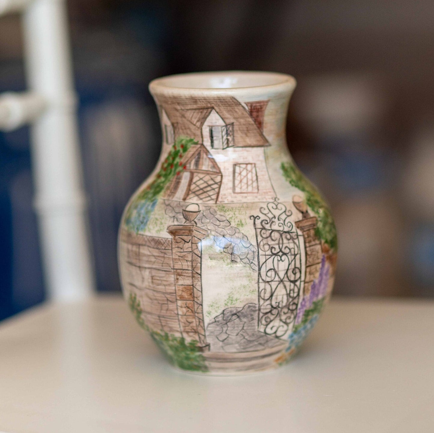 Fall Decor, Handmade Vase, Ceramic Flower Vase, Decorative Vase, Fall Home Decor