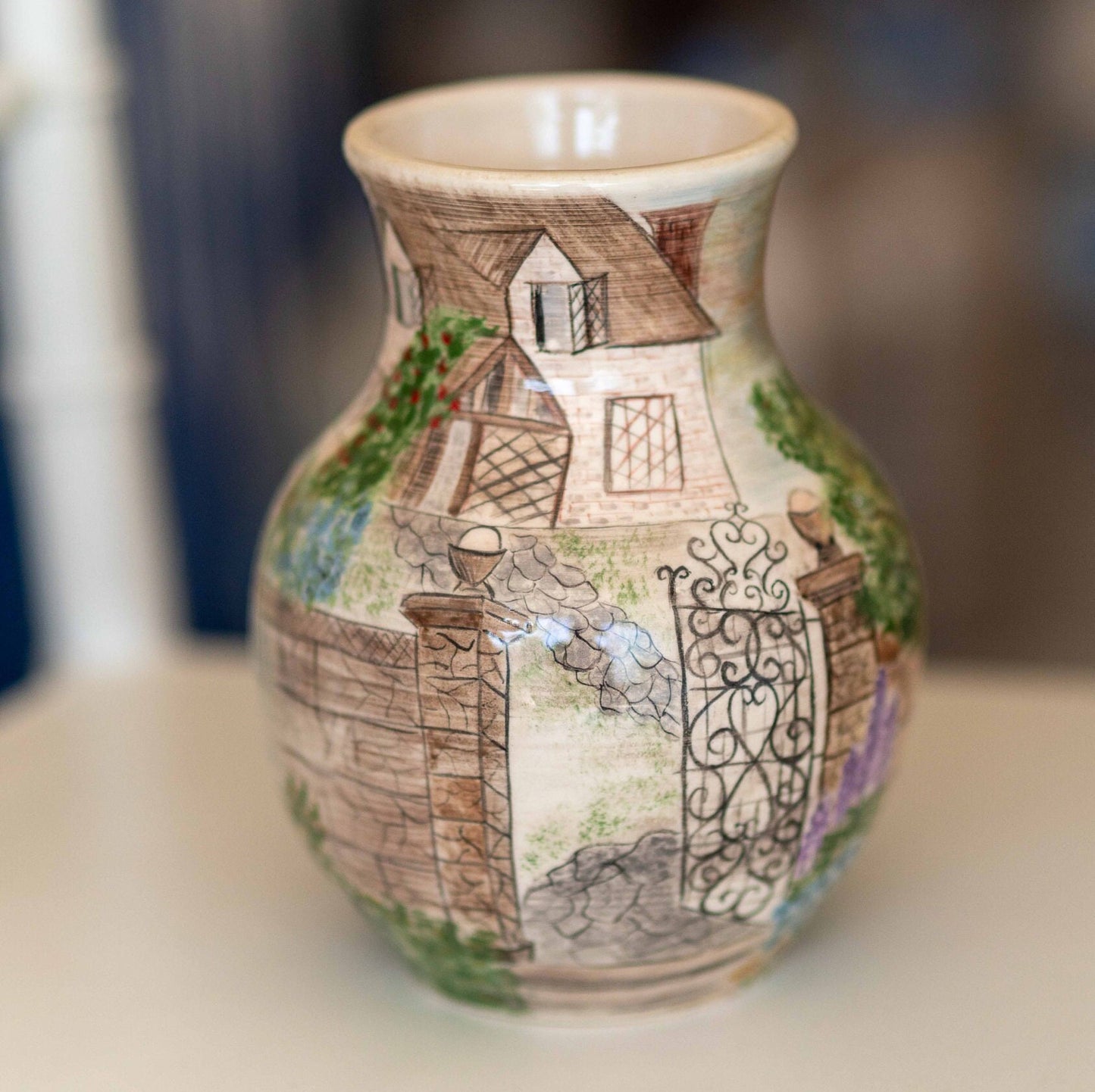 Fall Decor, Handmade Vase, Ceramic Flower Vase, Decorative Vase, Fall Home Decor