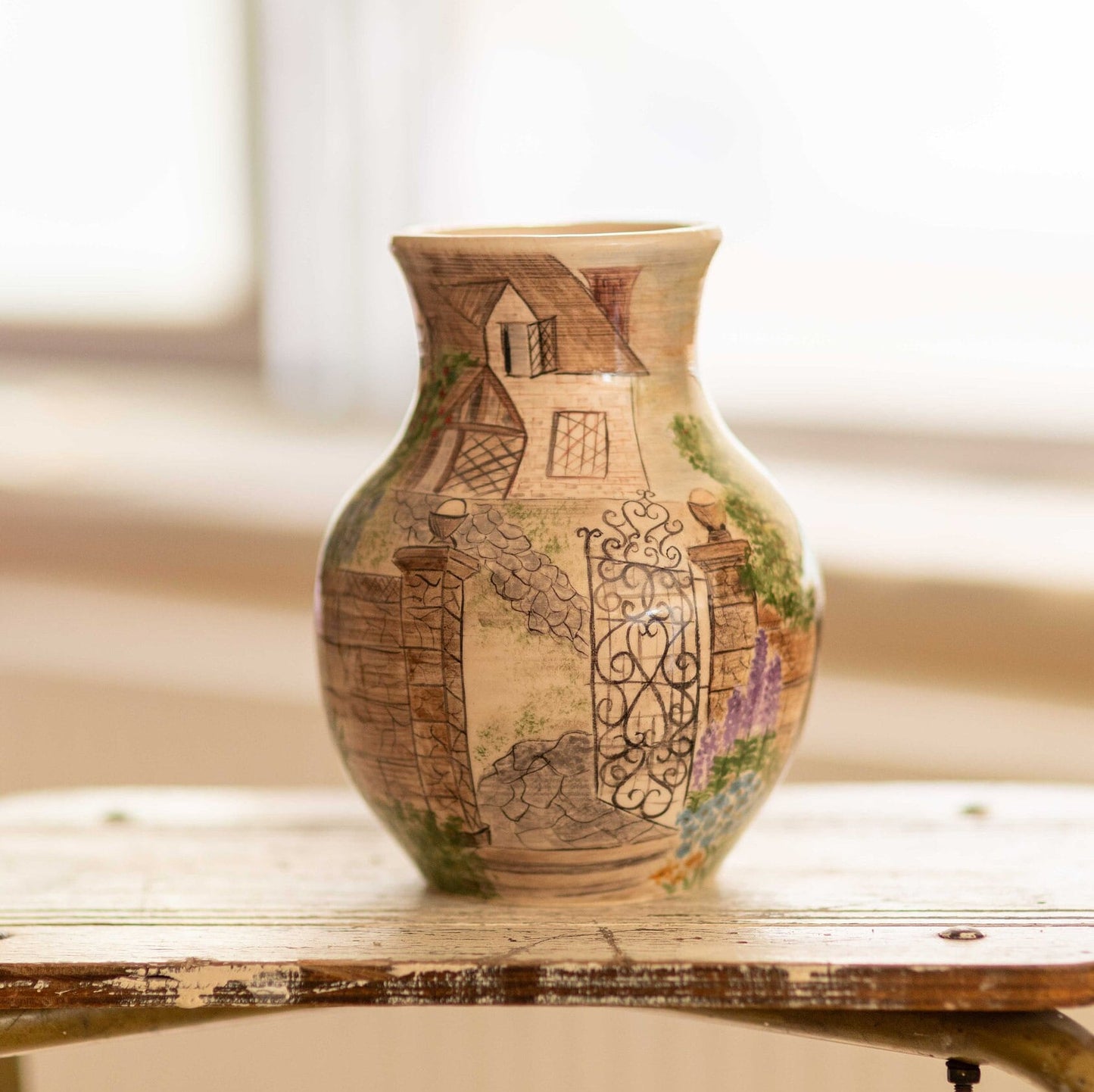 Fall Decor, Handmade Vase, Ceramic Flower Vase, Decorative Vase, Fall Home Decor