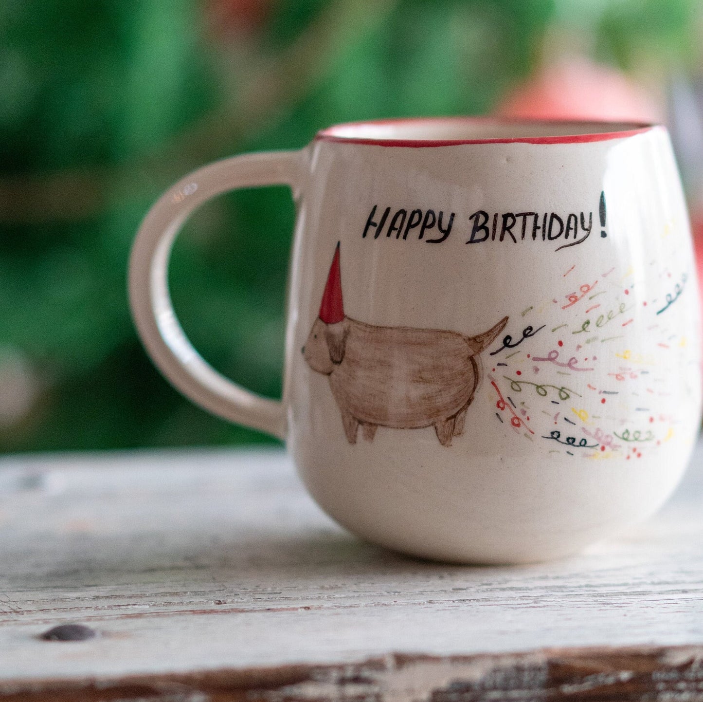 Personalized Birthday Gift Coffee Mug, Dog Lover Customized Gift, Custom Dog Mug