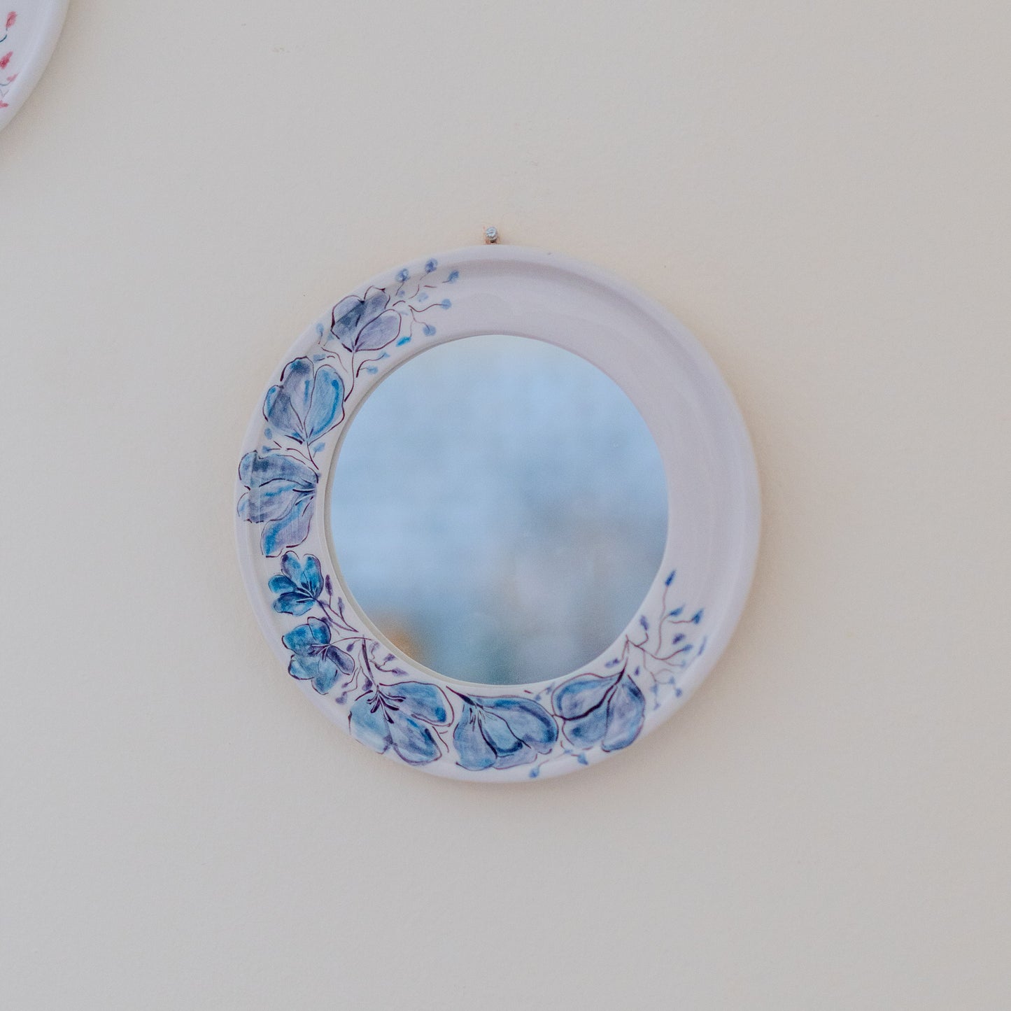 Wall Decor - Handmade Wall Art, Floral Home Decor, Wall Mirror, Bathroom Wall Decor
