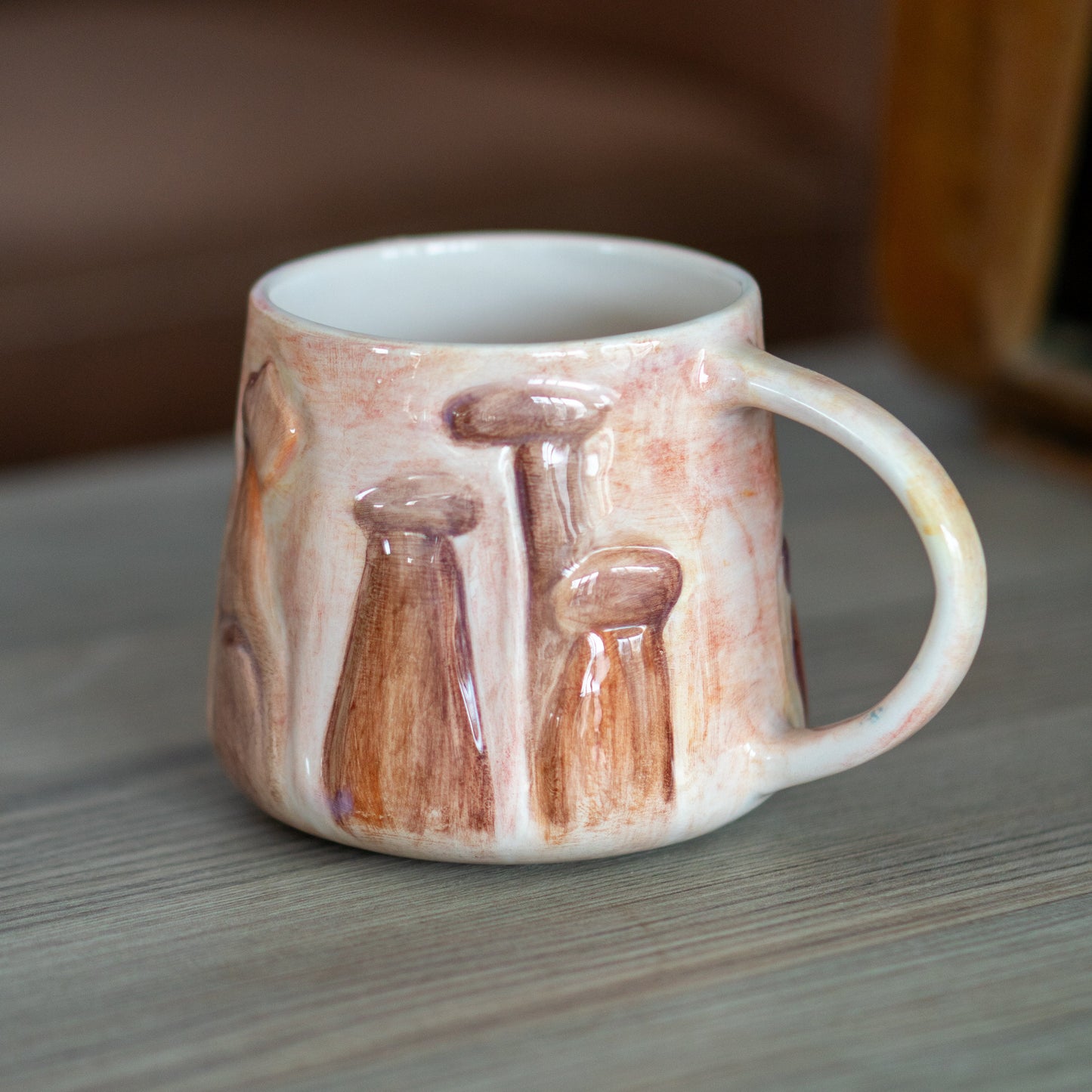 Cappadocia Coffee Mug - Hot Air Balloon, Ceramic Mug, Handmade Pottery Mug, Landscape