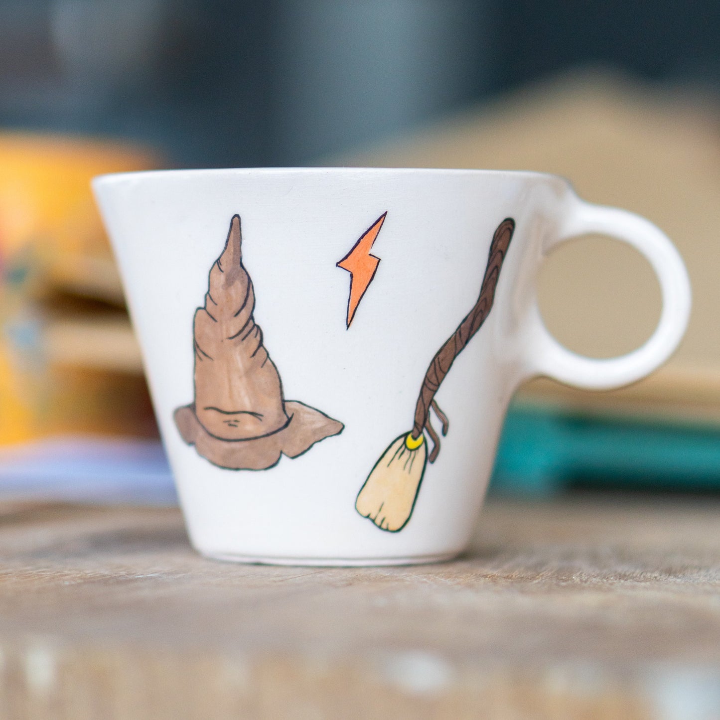 Personalized Gift - Custom Coffee Mug, Handmade Coffee Mug, Customized Name Mug, Harry Potter Lover Gift