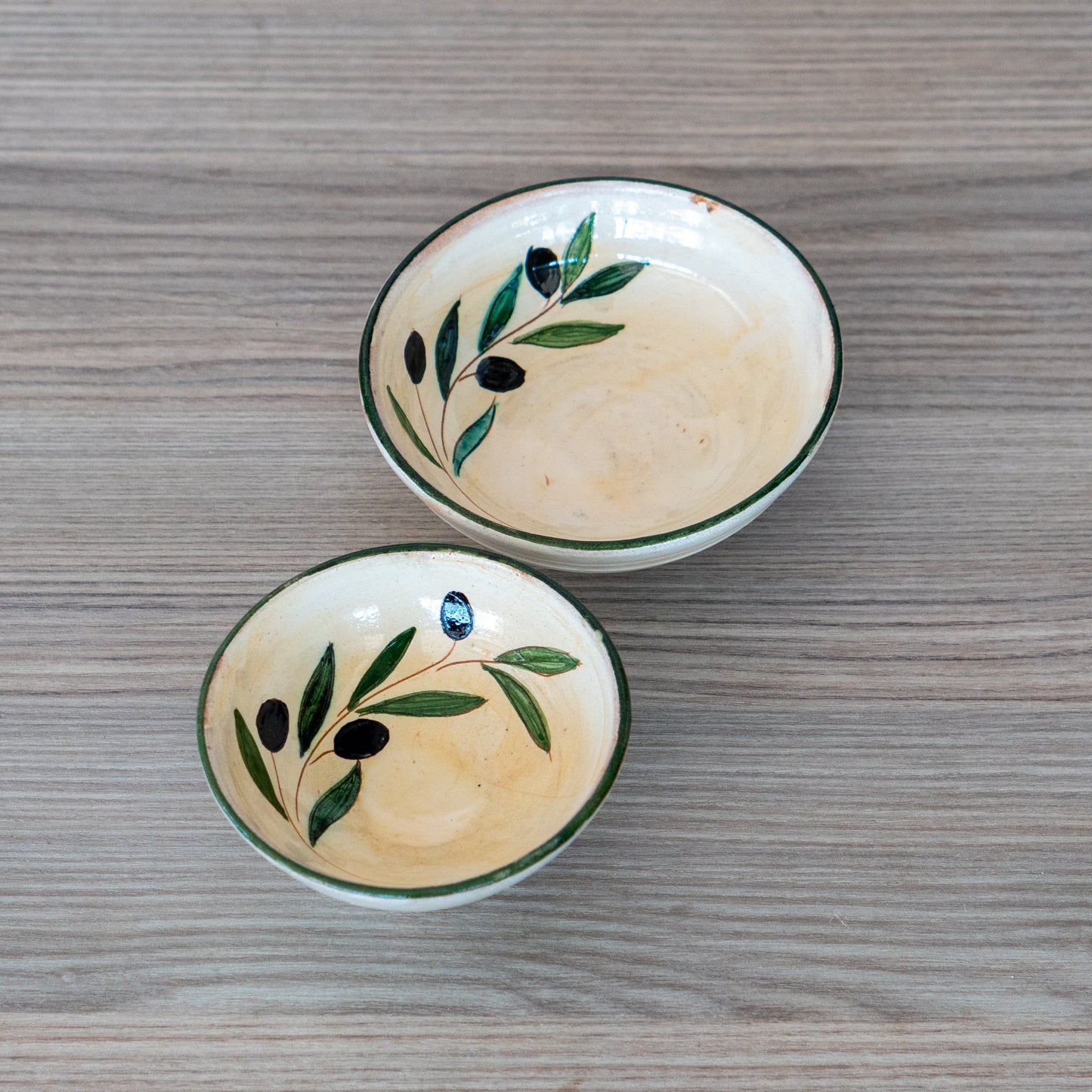Olive Dish Set - Handmade Breakfast Bowl, Ceramic Pottery Plate, Housewarming Gift, Plate Set