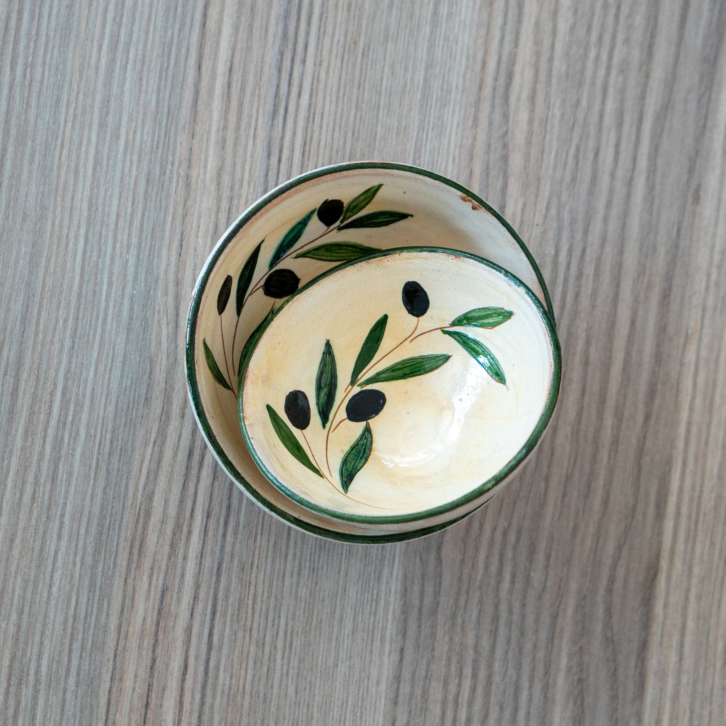 Olive Dish Set - Handmade Breakfast Bowl, Ceramic Pottery Plate, Housewarming Gift, Plate Set