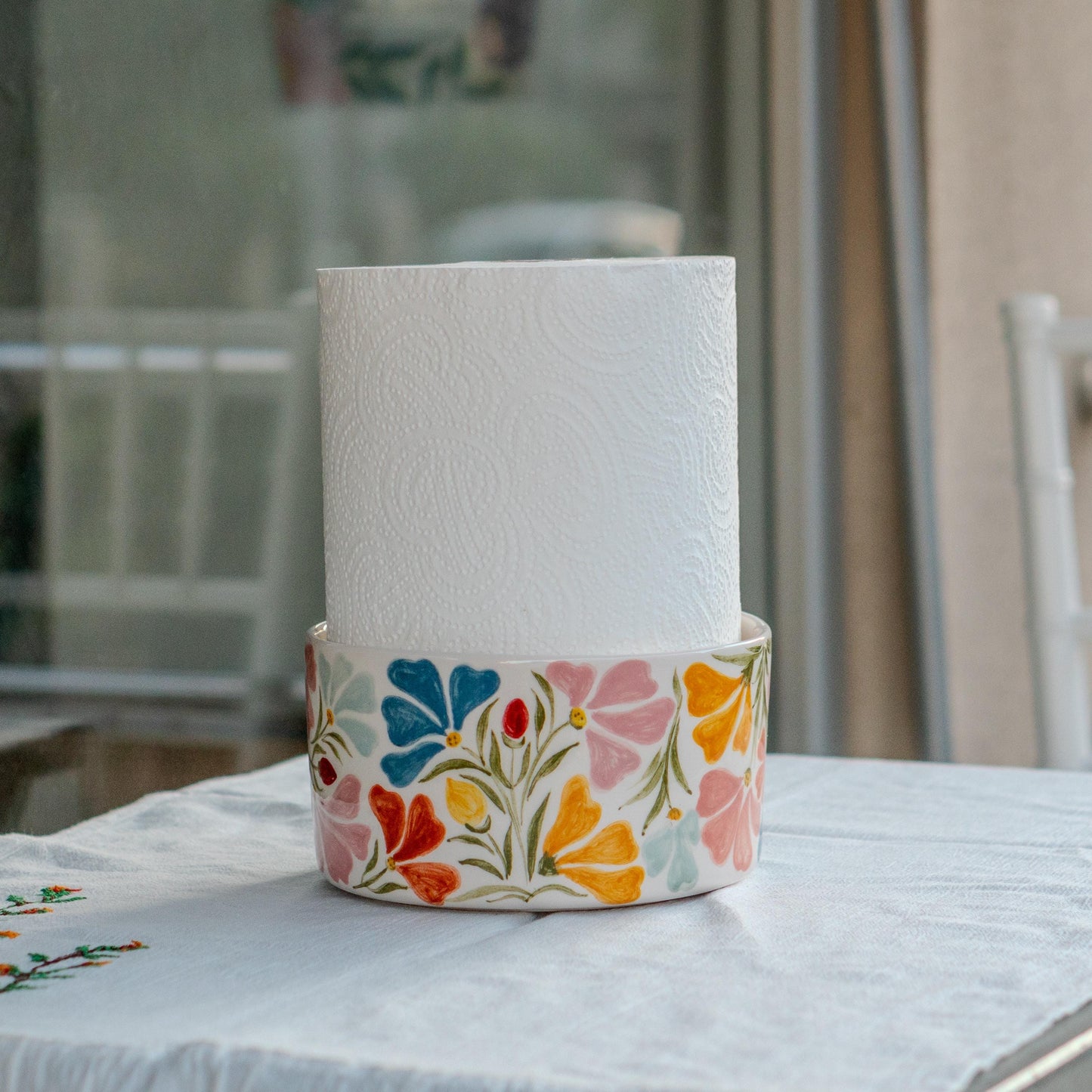 Paper Towel Holder Countertop, Summer Kitchen Decor