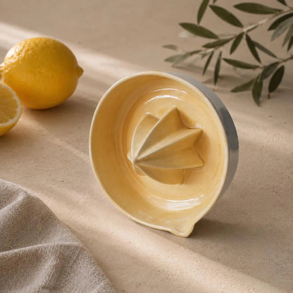 Porcelain Citrus Juicer – Lemon Squeezer & Reamer Bowl