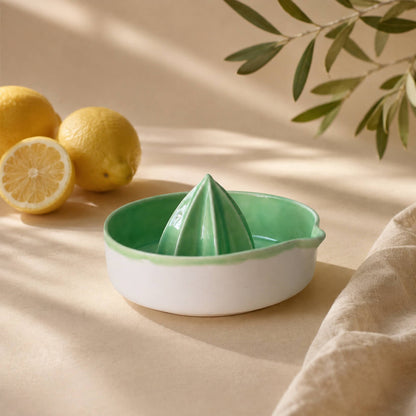 Porcelain Citrus Juicer – Lemon Squeezer & Reamer Bowl