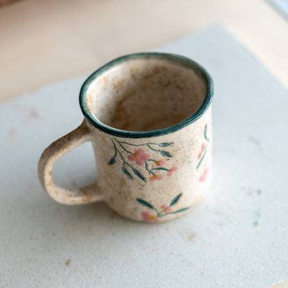 Blossom Coffee Mug - Vintage Style