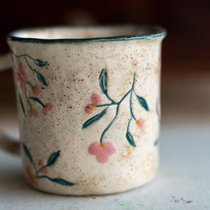 Blossom Coffee Mug - Vintage Style