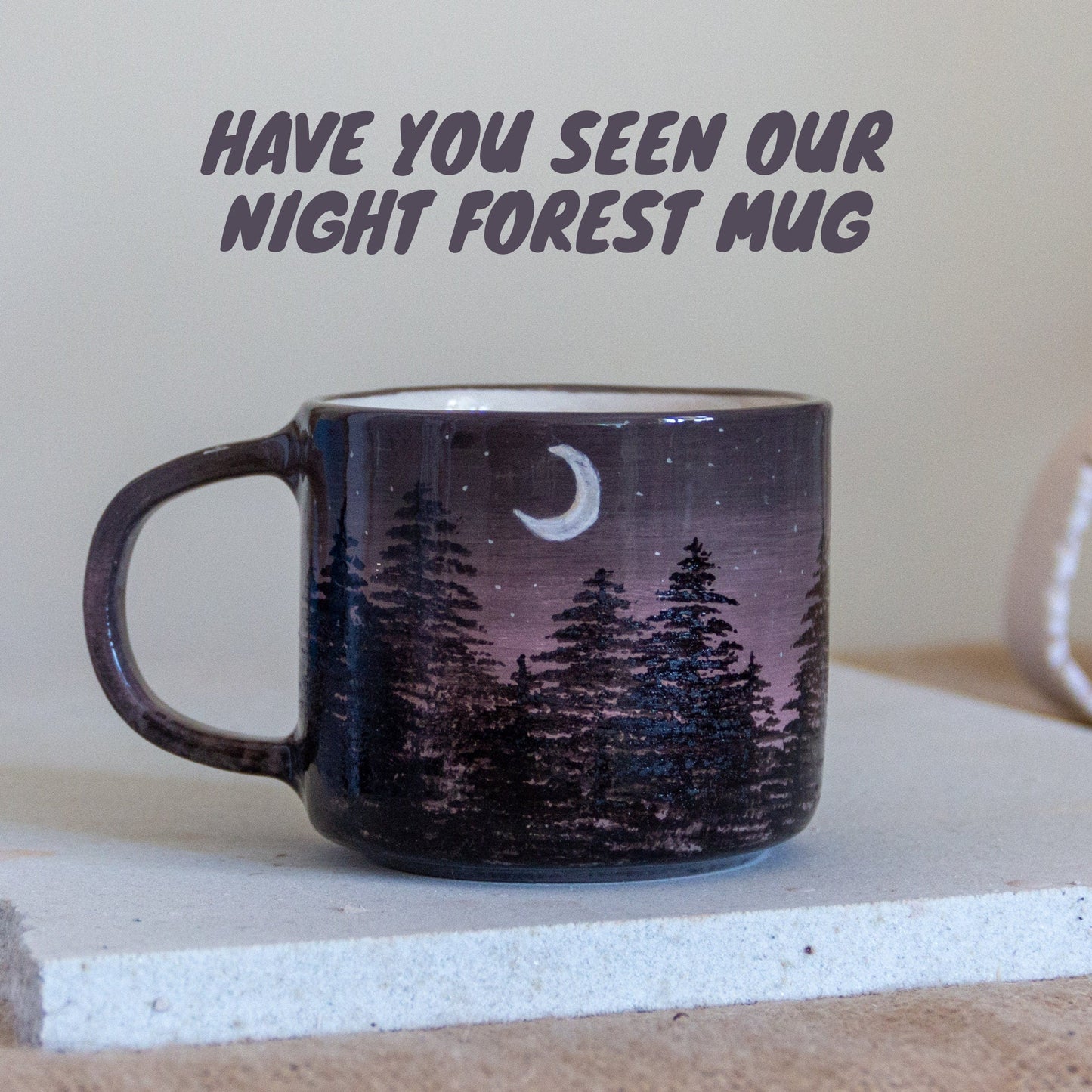 Candle Holder - Handmade Tea Light Holder Mountain Decor, Night and Mountain Theme, Indoor Home Decor