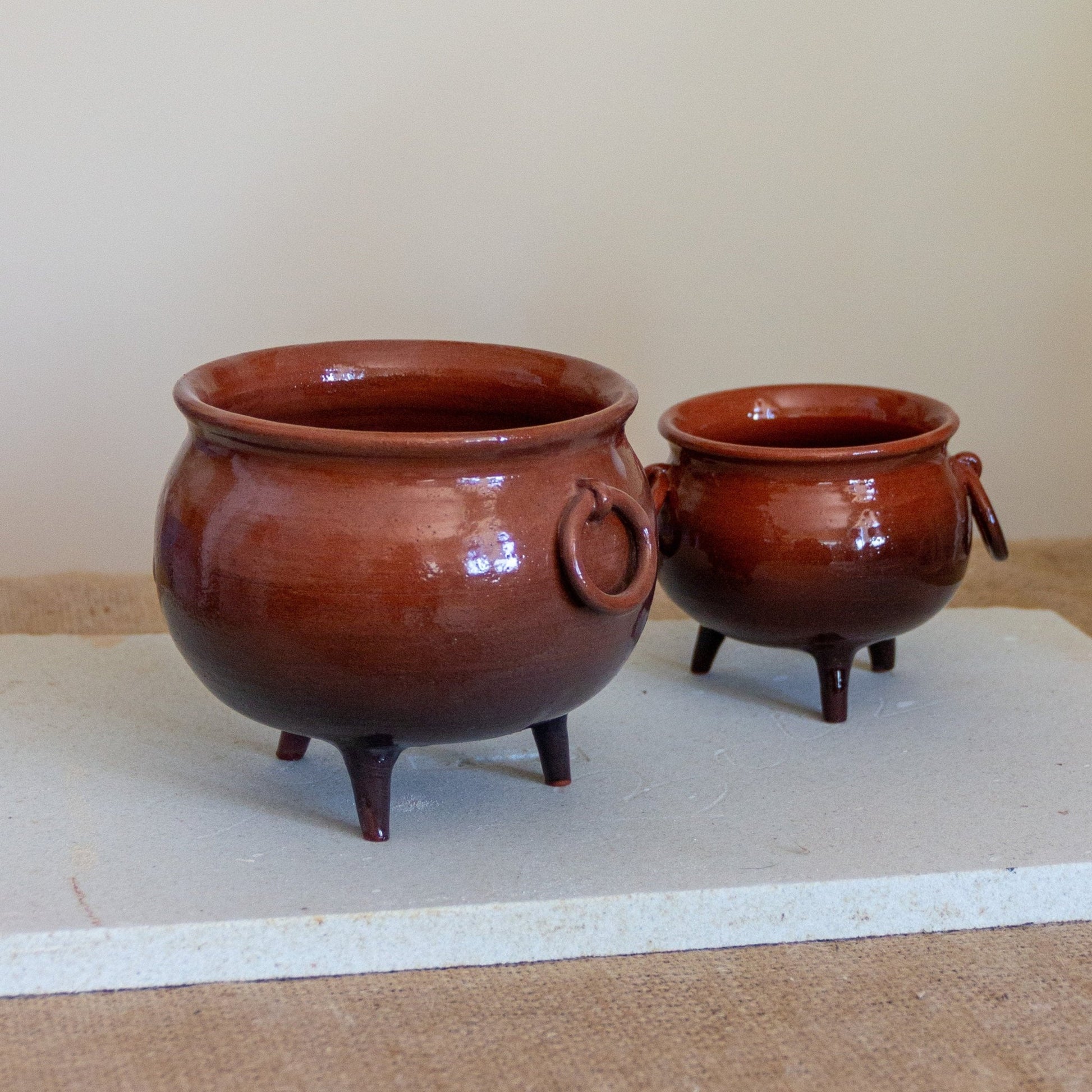 Cauldron Planter - Cauldron, Ceramic Planter, Handmade Flower Pot