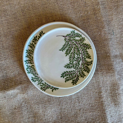 Ceramic Plate Set, Handmade Dinnerware Set, Rustic Dinnerware
