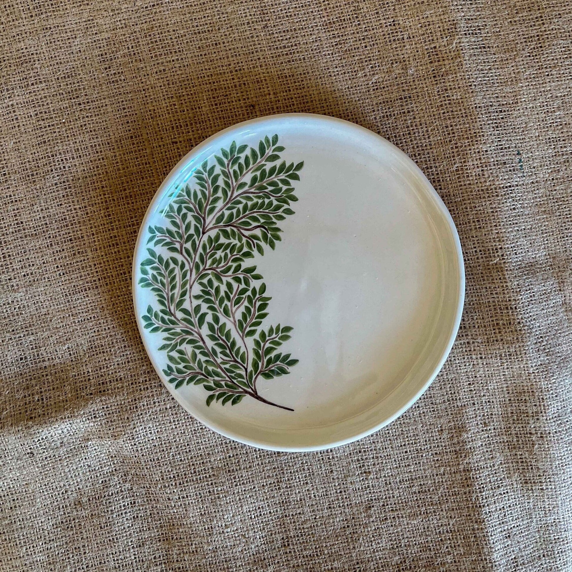 Ceramic Plate Set, Handmade Dinnerware Set, Rustic Dinnerware