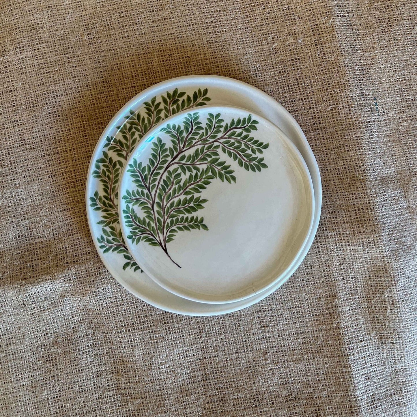 Ceramic Plate Set, Handmade Dinnerware Set, Rustic Dinnerware