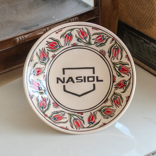 Custom Logo Plate - Vintage Decor Tile Plate, Business and Housewarming Gift