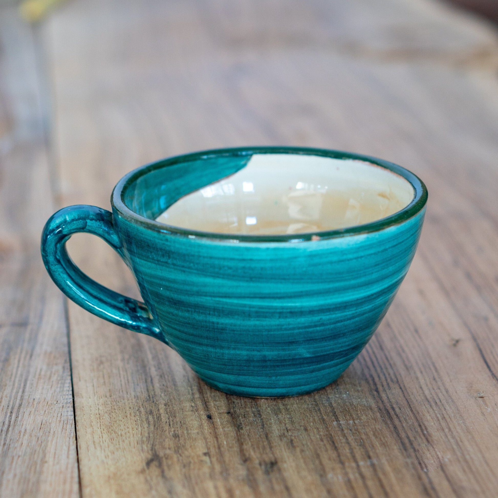 Cute Mug - Kid's Art Ceramic Mug, Handmade Coffee Mug, Pottery Mug, Cute Gift
