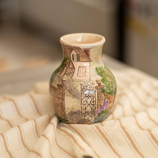Fall Decor, Handmade Vase, Ceramic Flower Vase, Decorative Vase, Fall Home Decor
