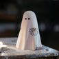 Floral Ghost Incense Holder: Handmade Ceramic Halloween Decor