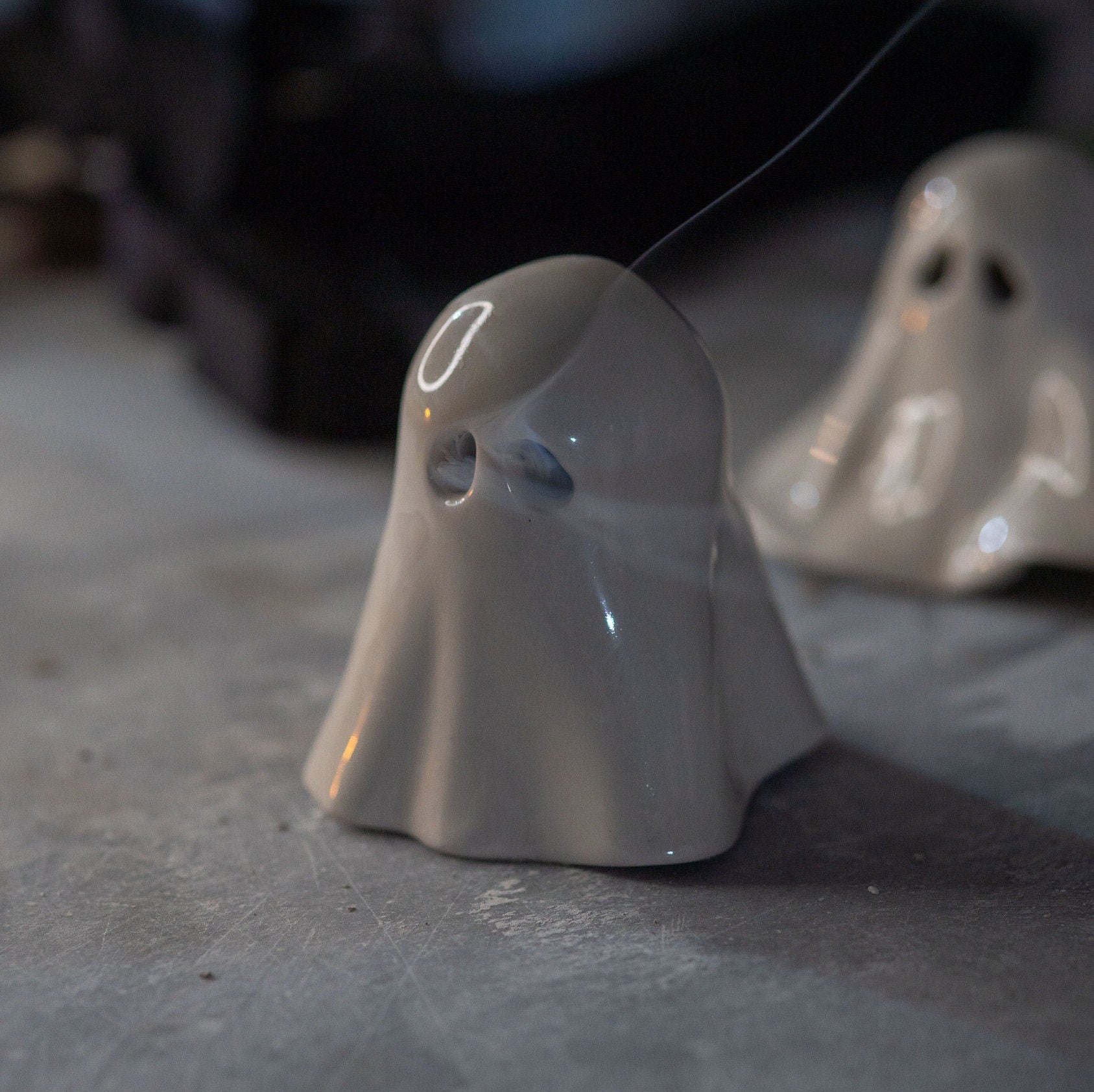 Ghost Incense Holder, Handmade Decorative Incense Holder, Funny Home Decor Incense Burner, Halloween Gift, Bestsellers Gifts