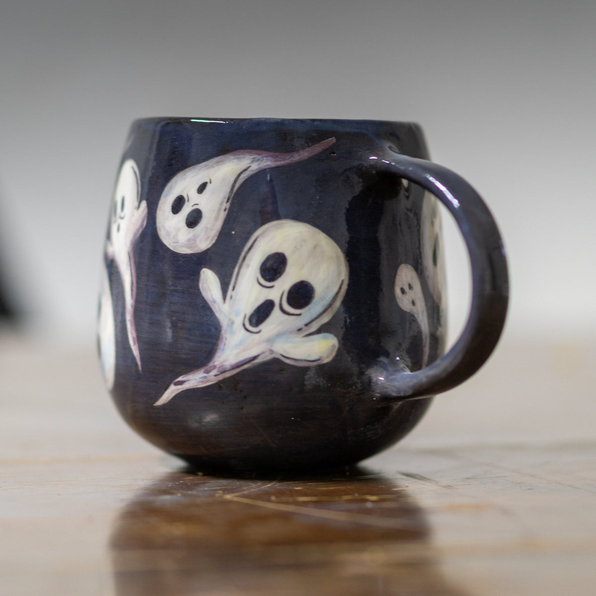 Ghost Mug - Halloween Gift, Cute Coffee Cup, Haunted Mug