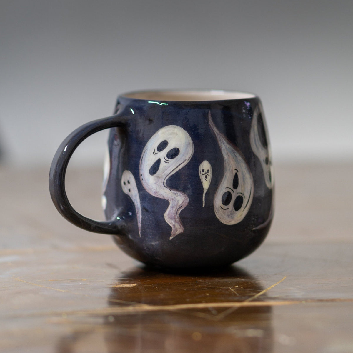 Ghost Mug - Halloween Gift, Cute Coffee Cup, Haunted Mug