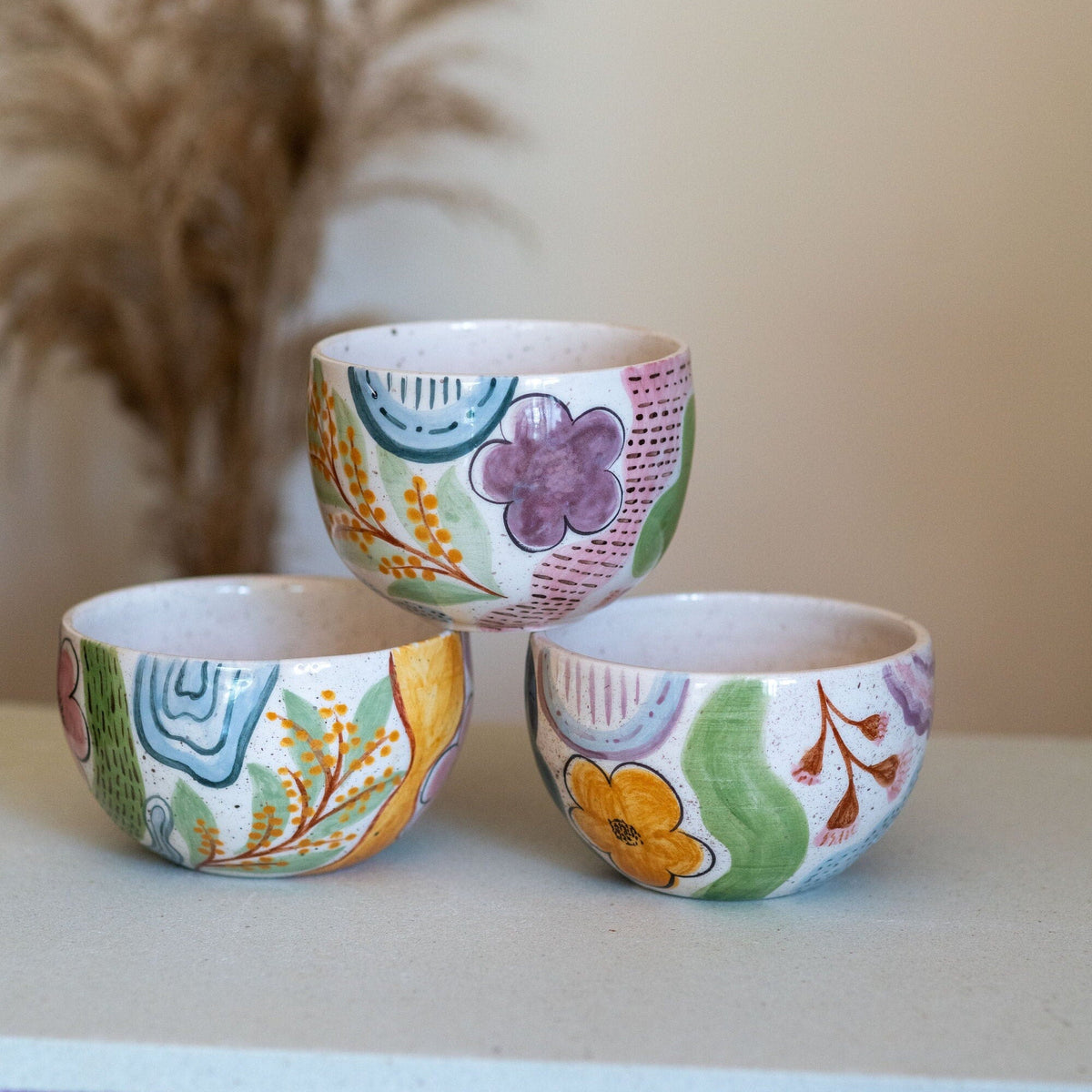 Handmade Ceramic Bowl, Ramen Bowl, Ice Cream Bowl, Cereal Bowl | Uniqe Gift Idea - Fall Home Decor