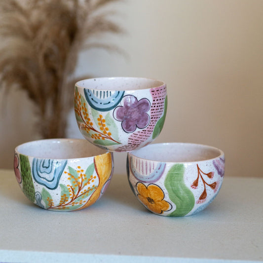 Handmade Ceramic Bowl, Ramen Bowl, Ice Cream Bowl, Cereal Bowl | Uniqe Gift Idea - Fall Home Decor
