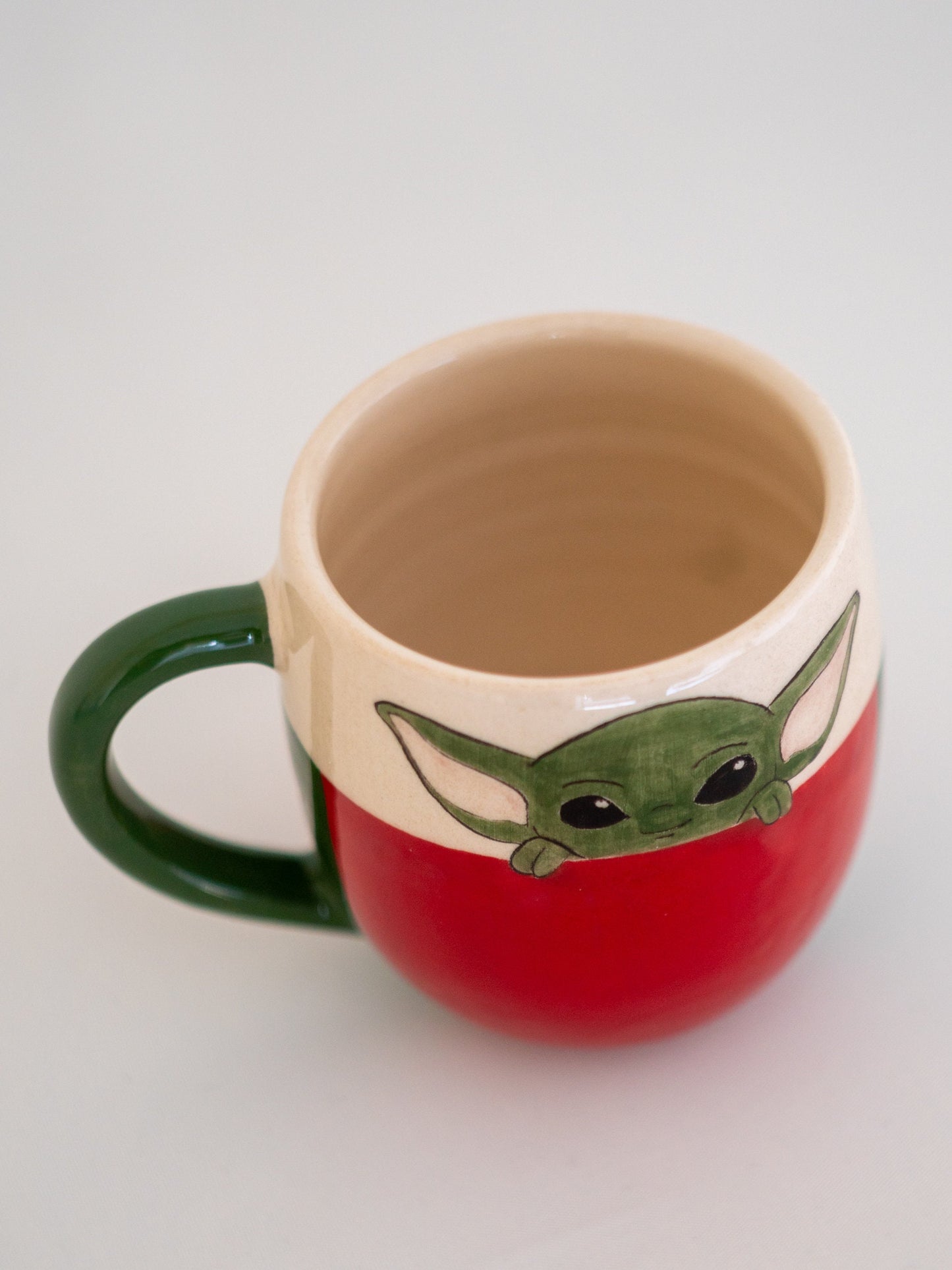 Star Wars Themed Baby Yoda Coffee Cup – Ideal Gift for Sci-Fi Enthusiasts