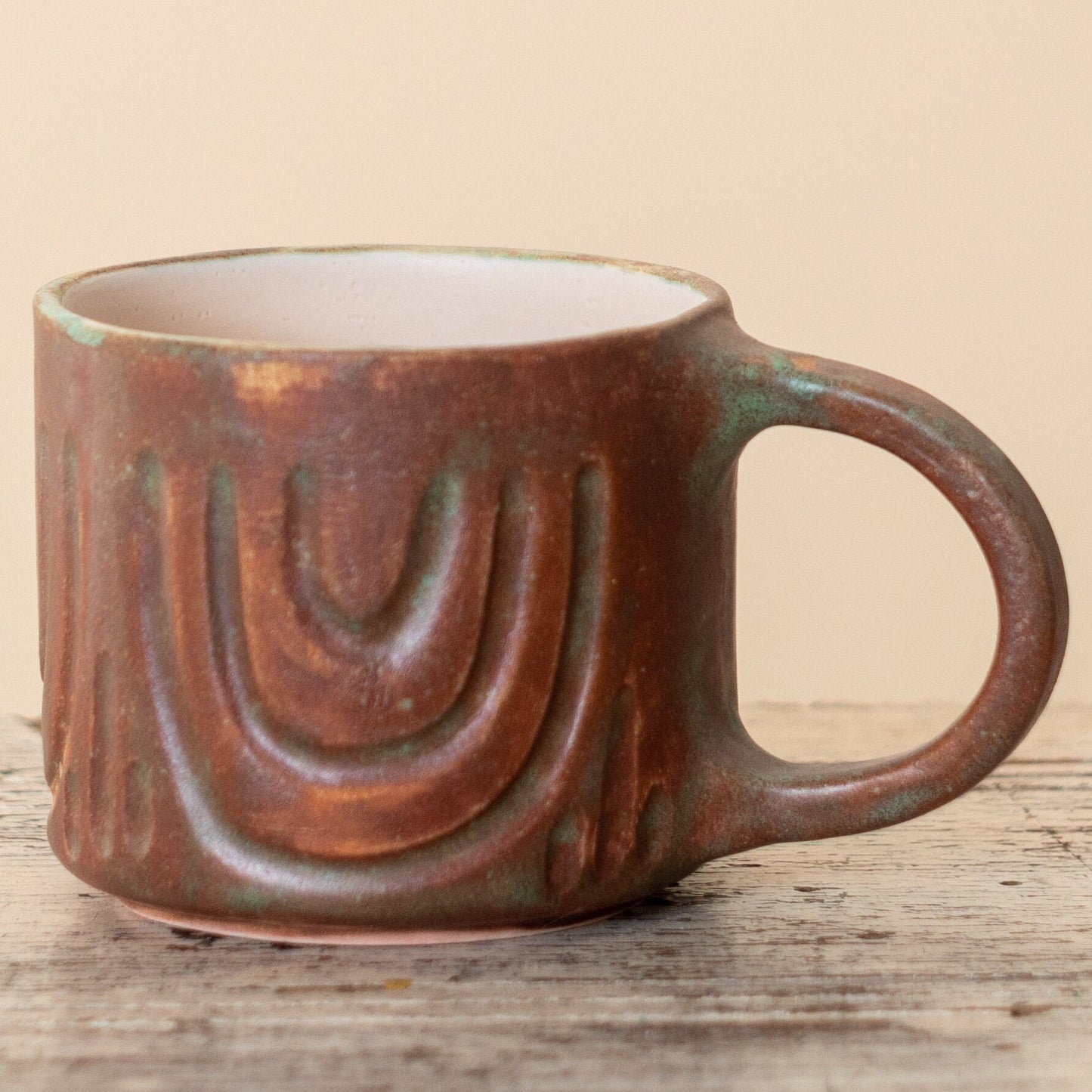 Valhalla Viking Coffee Mug - Authentic Nordic Design, Handcrafted Ceramic Cup