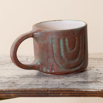 Valhalla Viking Coffee Mug - Authentic Nordic Design, Handcrafted Ceramic Cup