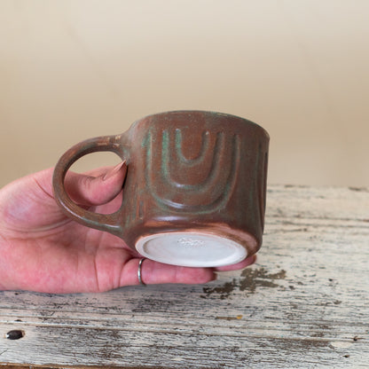 Valhalla Viking Coffee Mug - Authentic Nordic Design, Handcrafted Ceramic Cup