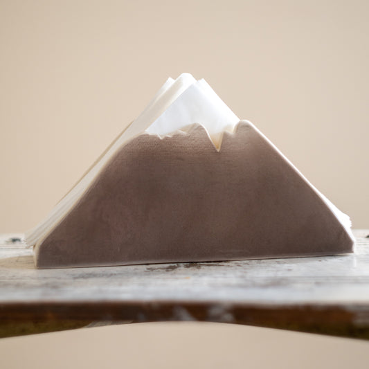 mountain shape napkin holder