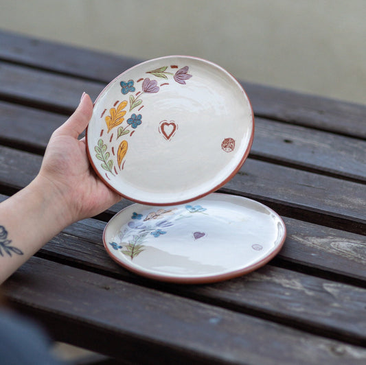 terracotta plates