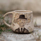 Oppenheimer - Ceramic Mug, Handmade and Hand-Painted Coffee Cup, Coffee Mugs