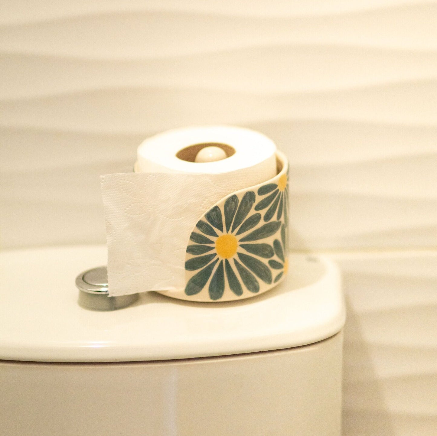 Toilet Paper Holder, Toilet Paper Stand, Handmade Bathroom Decor