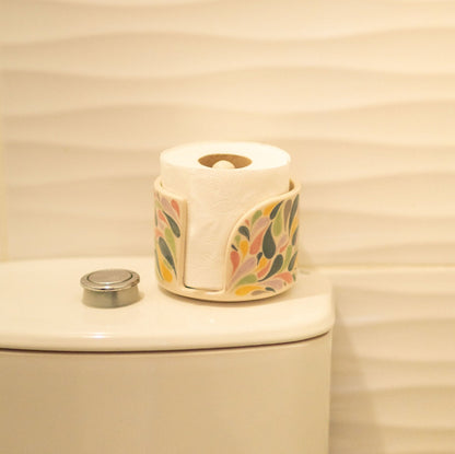 Toilet Paper Holder, Toilet Paper Stand, Handmade Bathroom Decor