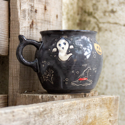 Cauldron Mug Halloween Decor