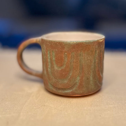 Valhalla Viking Coffee Mug - Authentic Nordic Design, Handcrafted Ceramic Cup