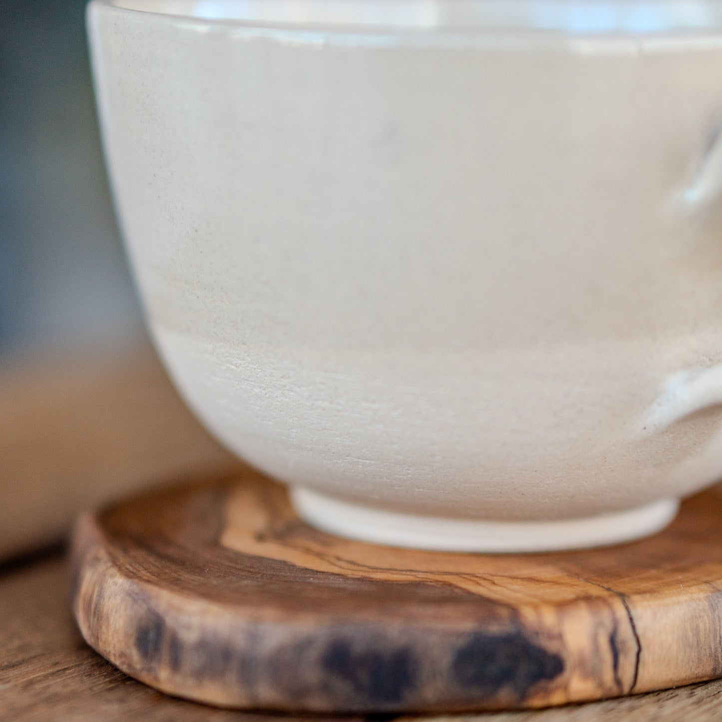 Stoneware Latte Mug - Pottery Coffee Mug, Handmade Coffee Cup - Handmade Pottery