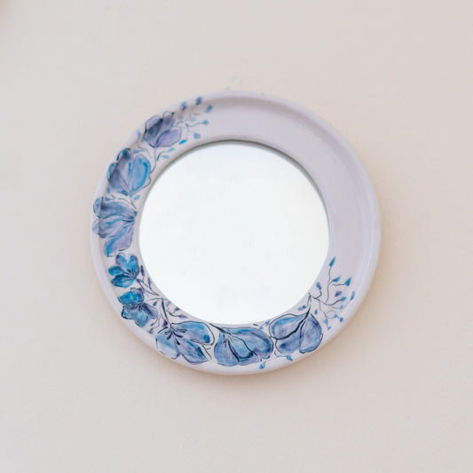 Wall Decor - Handmade Wall Art, Floral Home Decor, Wall Mirror, Bathroom Wall Decor