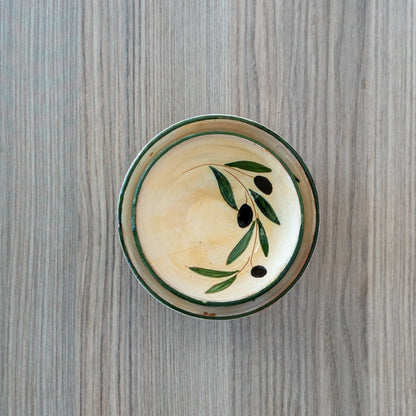 Olive Dish Set - Handmade Breakfast Bowl, Ceramic Pottery Plate, Housewarming Gift, Plate Set